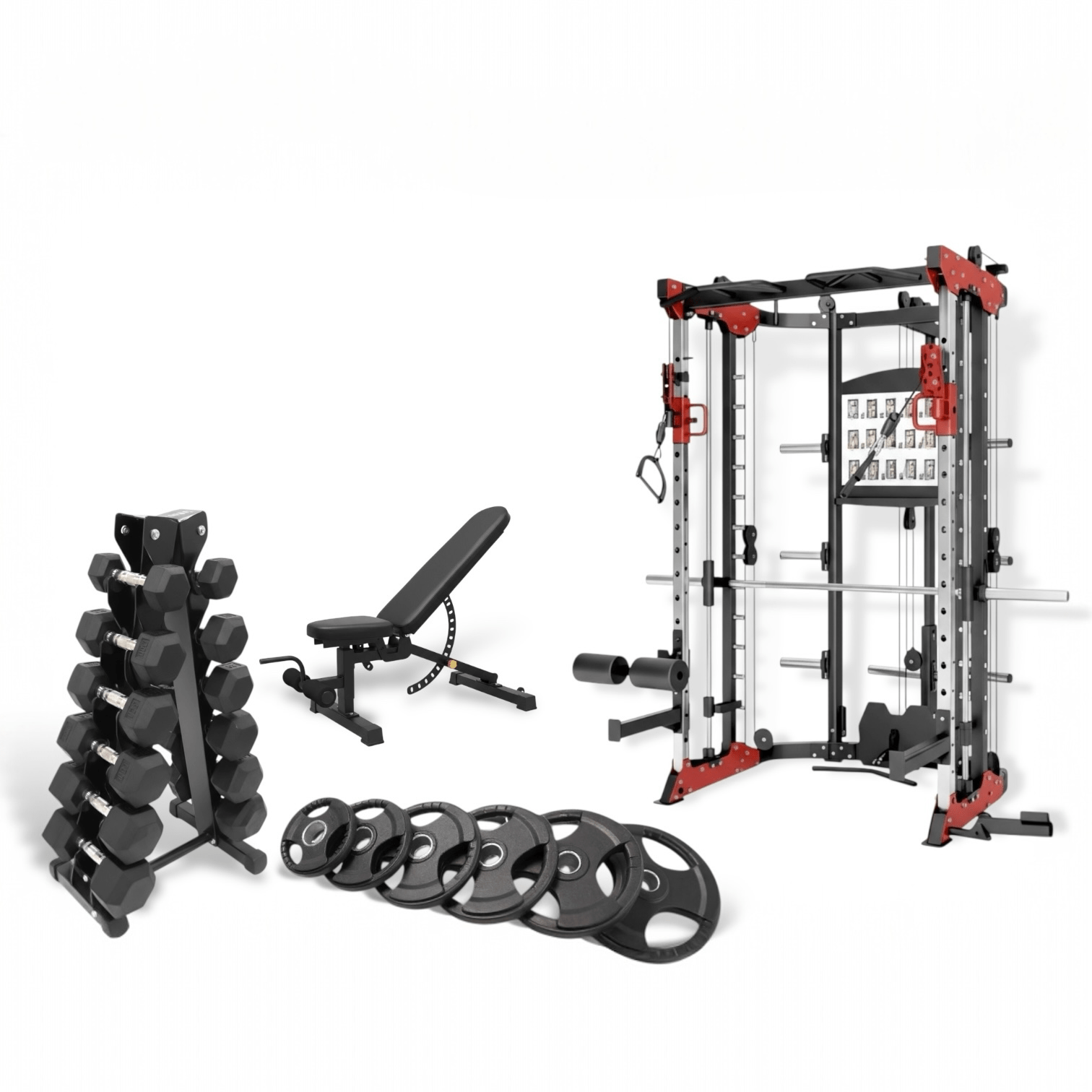 Series 2 - Home Gym Package - Plate loaded