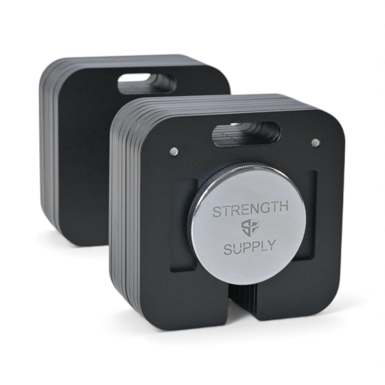 Heavy - Duty Adjustable Dumbbells (2–36kg, Pair) - Strength Supply