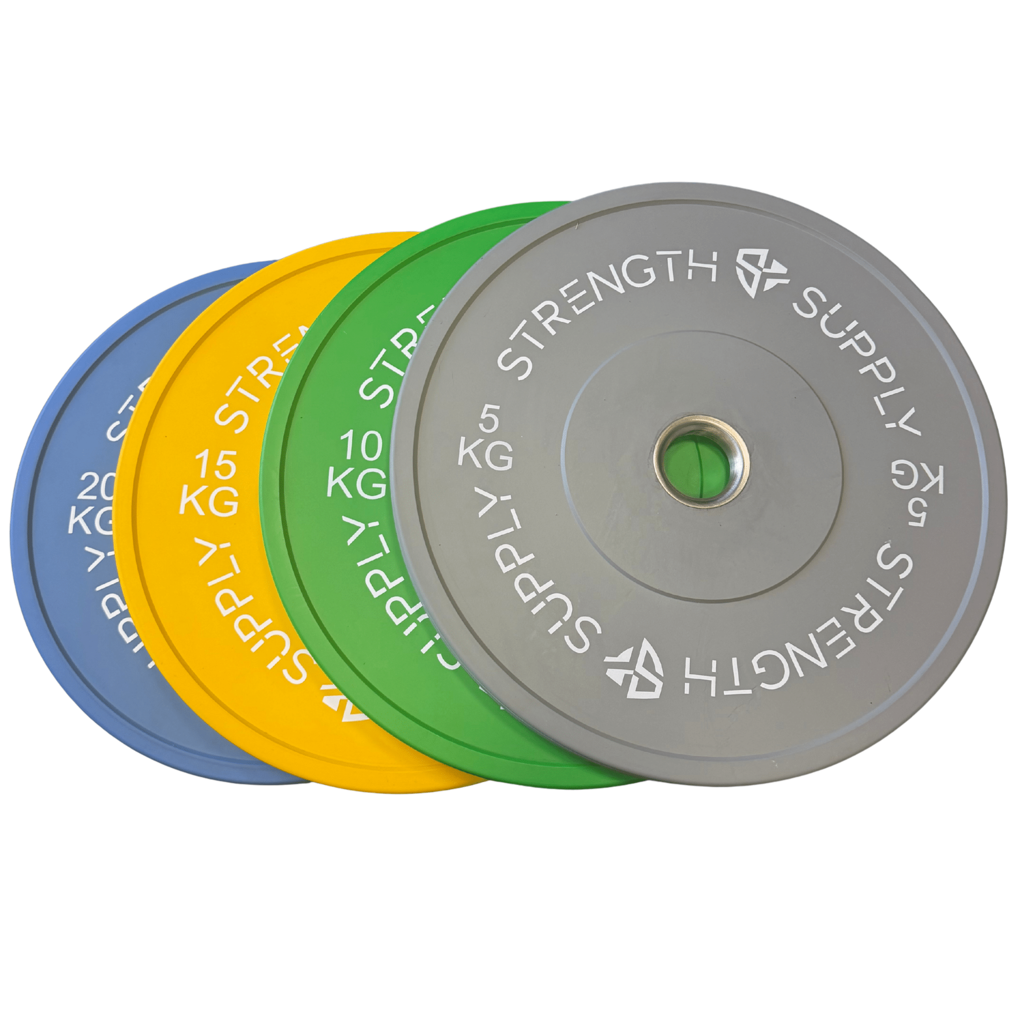 100kg Coloured Bumper plates